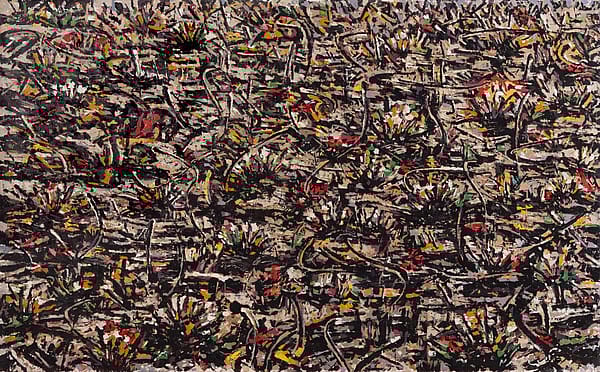 Bir gezginin öğleden sonrası, tuval üzeri akril boya, 150x250 cm, 2016