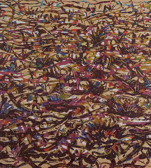 Gün ortası-1, tuval üzeri yağlıboya, 200x180 cm, 2012