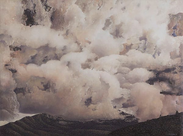 Hora-1, tuval üzeri yağlıboya, 150 x 200 cm, 2018