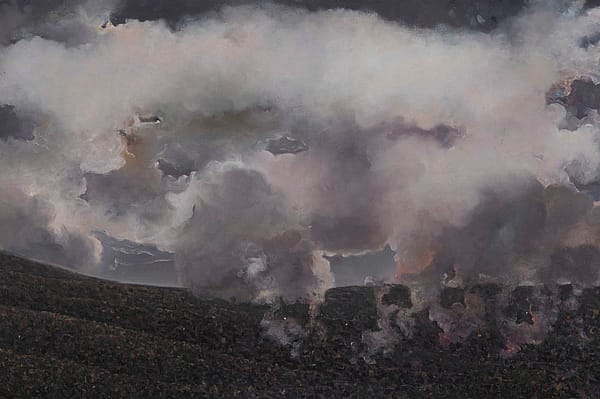 Hora-2, tuval üzeri yağlıboya, 80x120 cm, 2018