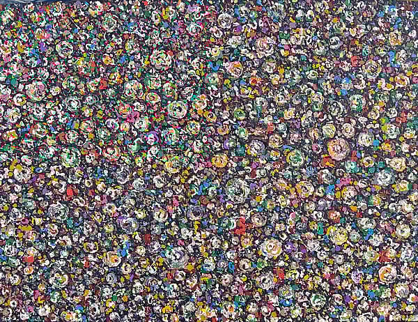 Untitled, tuval üzeri yağlıboya, 150 x 200 cm, 2024